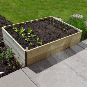 Rectangular Raised Bed 2 Tier (H30Cm) 90 X 120Cm