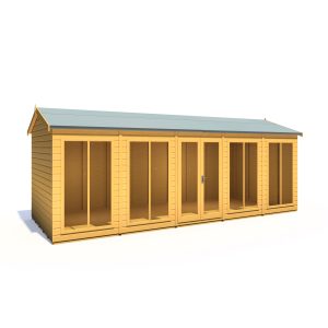 Shire 20x8 Mayfield Shiplap Dip Treated Apex Summerhouse