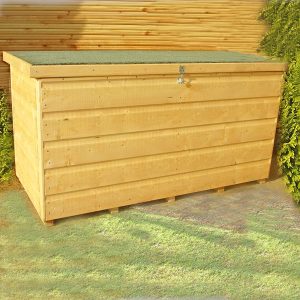 Shire 4 x 2 Shiplap Dip Treated Outdoor Garden Storage Box