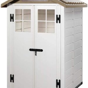 Shire 4 x 4 Tuscany Evo 120 ABS / PVC Garden Shed