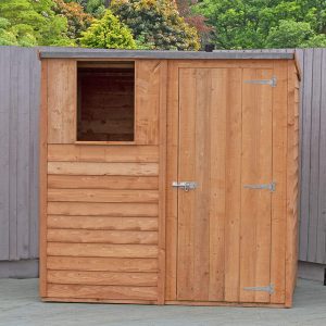 Shire 6 x 4 Overlap Dip Treated Garden Shed