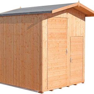 Shire 6 x 6 Shiplap Tongue and Groove Dip Treated Garden Shed / Multi Store