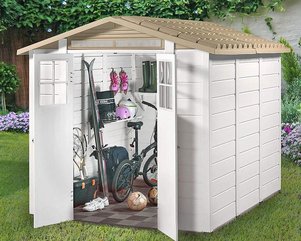 Shire 6.6 x 8 Tuscany Evo 240ABS / PVC Garden Shed