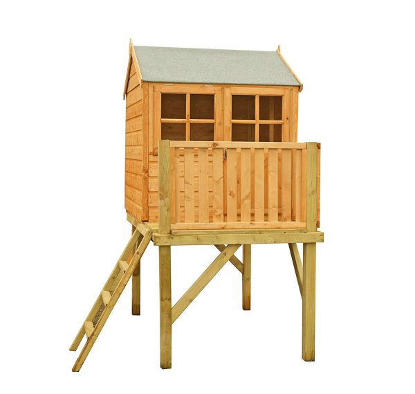 Shire 6x4 Bunny Platform with Playhouse