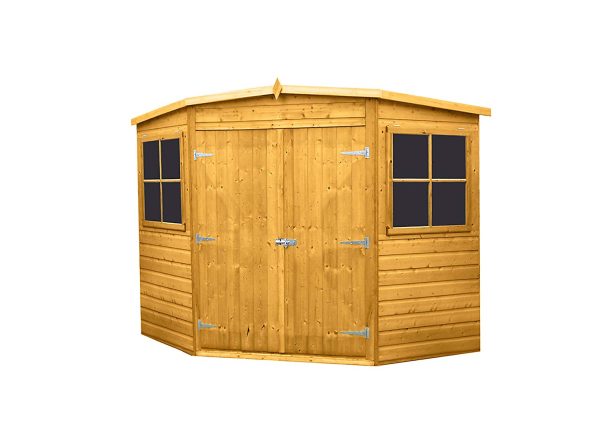 Shire 7x7 Corner Shed Garden Shed