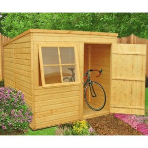 Shire 7x7 Pent Garden Shed