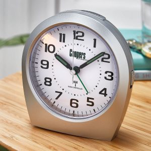 Silver R/C Alarm Clock Big Digit