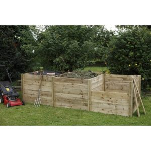 Slot down compost box extension kit