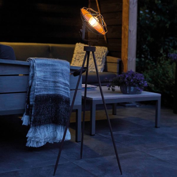 Solar Industrial Led Garden Studio Tripod Light Dresden