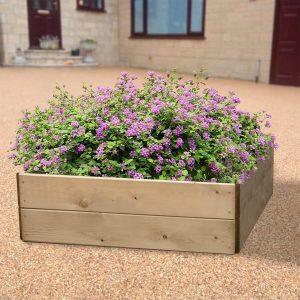 Square Raised Bed 2 Tier (30Cm) Large 90 X 90Cm