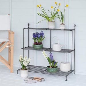 Steel plant stand