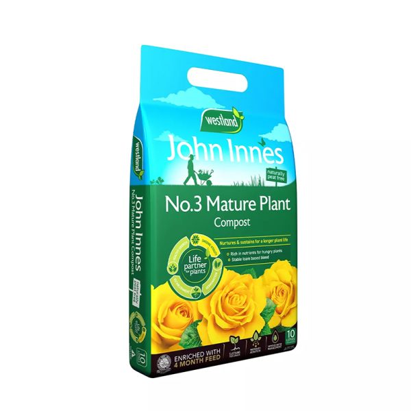 Westland John Innes Peat Free No 3 Mature Plant 10L