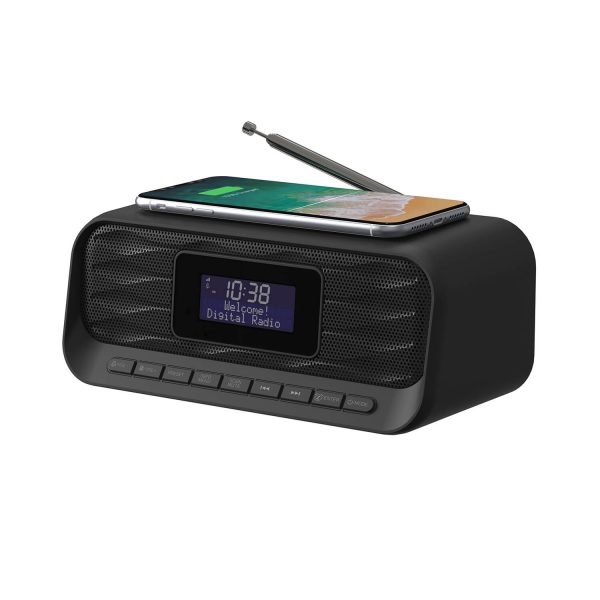 Zeus Clock Radio Wireless Charging Bluetooth