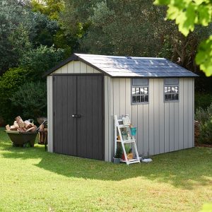 7' x 11' Keter Oakland Plastic Garden Shed (2.29 x 3.5m)