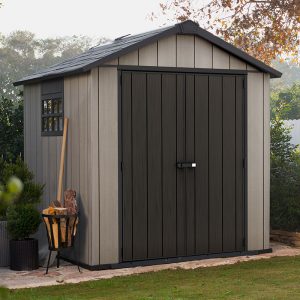 7' x 7' Keter Oakland Plastic Garden Shed (2.29 x 2.23)