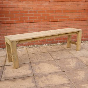 Forest Wooden Garden Dining Bench 5'2 x 1'2 (1.59m x 0.36m)