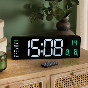 Large Digital Wall Clock