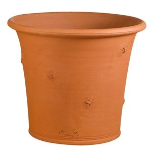 Terracotta bee pot