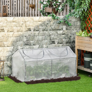 120X60X60Cm Greenhouse White
