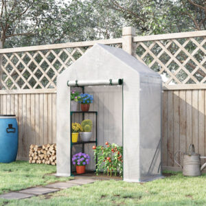 143X73Cm Greenhouse Plant Grow House White