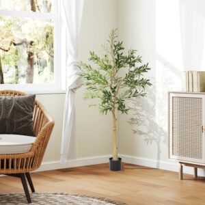 5Ft Silk Olive Tree In Pot