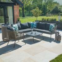 Bracken Outdoors Vegas Garden Corner Sofa Set with Armchair and Coffee Table, Late January 2026