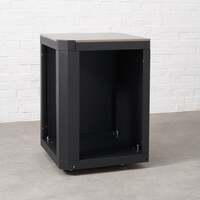 Draco Grills Fusion Outdoor Kitchen Black 90° Corner with Sintered Stone Top