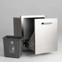 Draco Grills Stainless Steel Build-in Outdoor Kitchen Drawer with Waste Bin, Mid June 2025