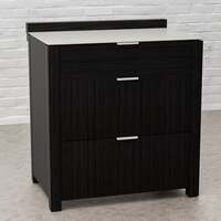 Draco Grills Teak Carbon Line Modular Outdoor Kitchen 3 Drawer Unit with Ceramic Top