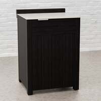 Draco Grills Teak Carbon Line Modular Outdoor Kitchen Single Door Cabinet with Ceramic Top
