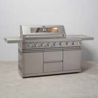 Draco Grills Z650 Deluxe 6 Burner Stainless Steel Barbecue with Integrated Sear Station, Mid March 2026