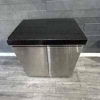 Ex Display Draco Grills Outdoor Kitchen Stainless Steel Double Door Cabinet with Granite Top