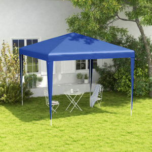 Garden Gazebo 270 X 270 X 255Cm Blue