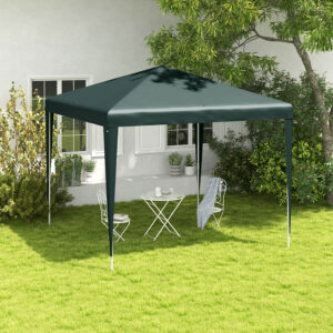 Garden Gazebo 270 X 270 X 255Cm Dark Green