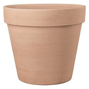 Magno terracotta pot - whitewash