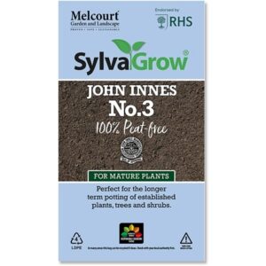 Melcourt RHS Sylvagrow John Innes no.3 peat-free compost
