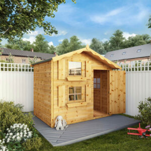 Mercia 7 X 5 Snowdrop Apex Playhouse W Loft
