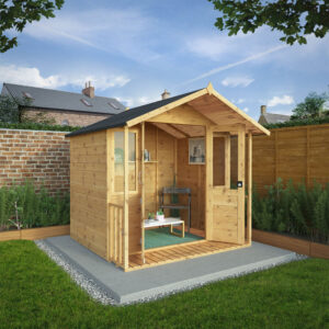 Mercia 7 X 7Ft Traditional Summerhouse