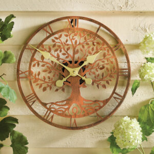 Tree Of Life Garden Clock