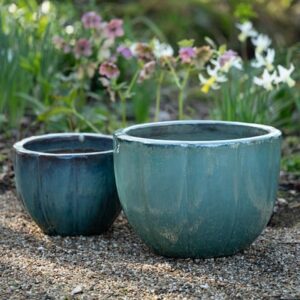 Barnacle planter - reef blue