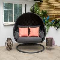 Bracken Outdoors Maldives Rope Double Hanging Egg Chair, End of February 2026