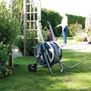 Flopro heavy duty metal hose cart