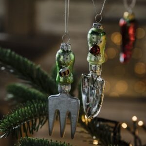 Garden fork & trowel bauble