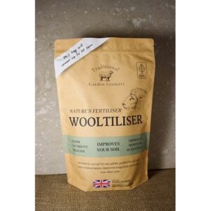 Natural wool fertiliser