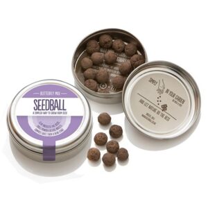 Seedballs for butterflies seedbombs