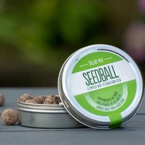 Seedballs salad mix seedbombs