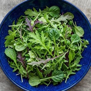 mixed oriental spicy leaves